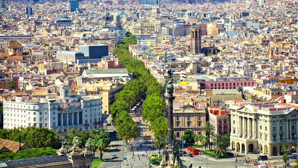 Znalezione obrazy dla zapytania Barcelona rambla